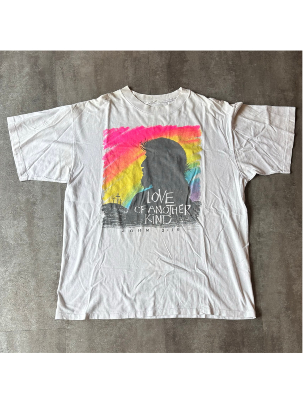 Vintage Living Epistles Jesus Shirt Mens Large Love of Another Kind 1989